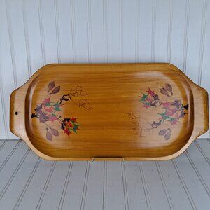 Vintage Green Mountain Woodcrafters Handmade Painted Tray Bristol Vermont